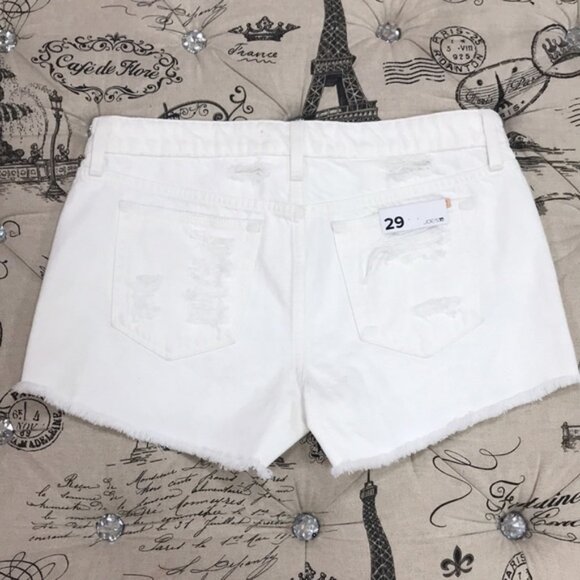 Joe's Jeans Cutoff Denim Shorts - Picture 7 of 8